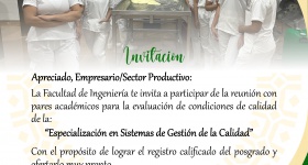 Reunión con pares académicos, empresarios y sector productivo